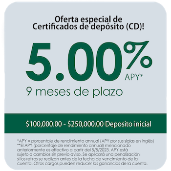 online account CD special icon for Spanish 